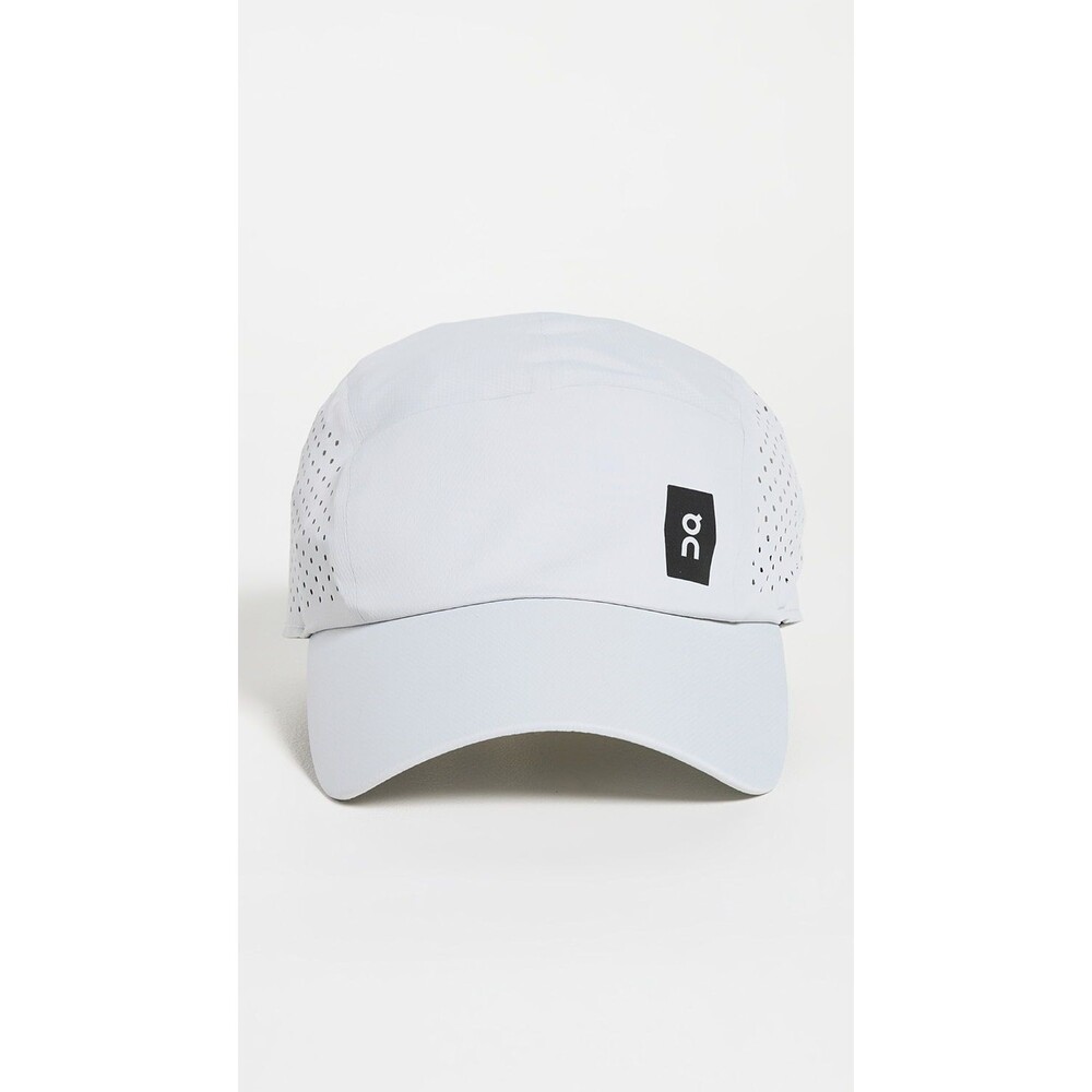 On Running Lightweight Gray Performance Wicking Cap 5-Panel Hat Adjustable FLAW